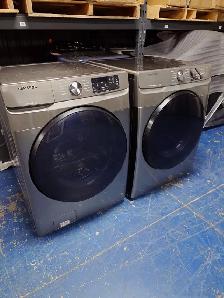 Samsung '27' Platinum Front Load Washer and Dryer Set on Sale‼️ - Photo 3
