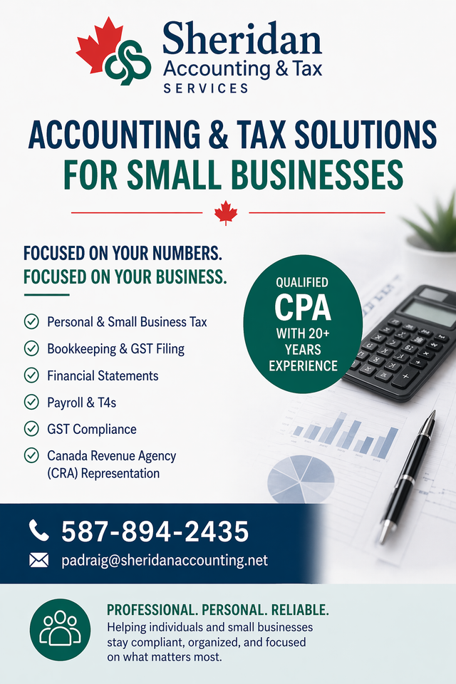 Small business accounting & tax services - Calgary CPA, CA