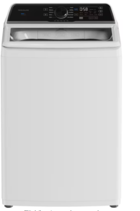 Frigidaire 5.1 cu. ft. High Efficiency Top Load Washer in White