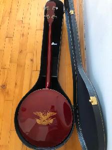 BANJO 5 CORDES AVEC ÉTUI RIGIDE - Photo 2