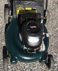 YARDMACHINES REAR BAG GAS LAWNMOWER - Photo 4