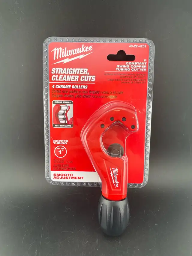MILWAUKEE SWING COPPER TUBING CUTTER 48-22-4259