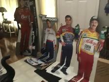 NASCAR driver cardboard stand ups