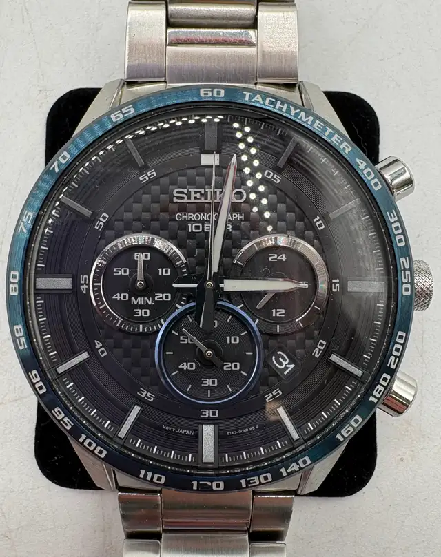 Seiko Chronograph Men's Watch 8T63-00L0