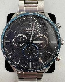 Seiko Chronograph Men's Watch 8T63-00L0