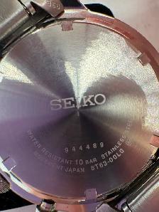 Seiko Chronograph Men's Watch 8T63-00L0 - Photo 4