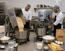 Mixer Dough Dumper