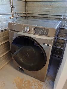 Samsung '27' Platinum Front Load Washer / Dryer Set on Sale‼️ - Photo 2