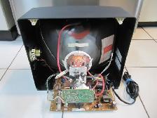 Sharp 13 inch CRT Retro Gaming Tube TV Cleaned Tested Circa 2001 - Photo 2