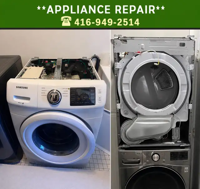 Appliance Repair Same Day Service Fridge Washer Dryer Dishwasher