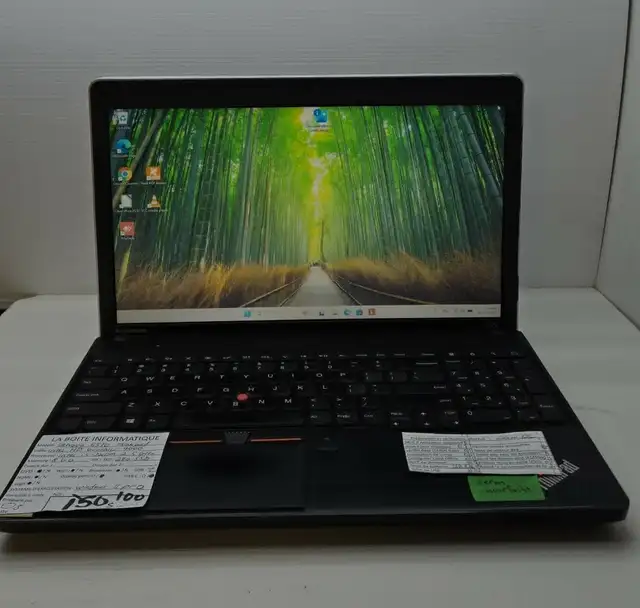 Lenovo ThinkPad E530 i5-3210M 2.5GHz 8Go RAM SSD 240Go HDMI 15.6