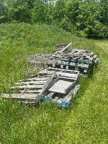 FREE FIRE WOOD!! SKIDS