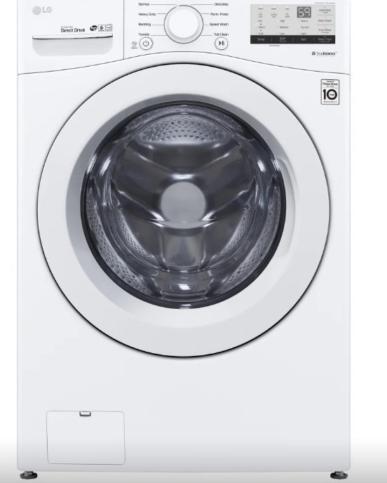 LG Electronics Ultra Large Front Load Washer with Coldwash