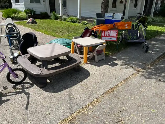 VENTE DE GARAGE