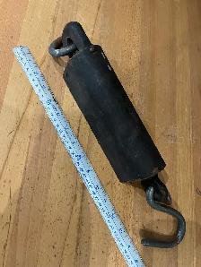 Antique 1923 Penn Scale Mfg. huge 300 lb. hanging scaleV10 - Photo 4