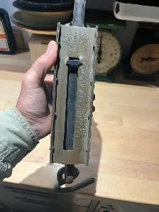 Antique 1923 Penn Scale Mfg. huge 300 lb. hanging scaleV10 - Photo 5