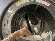 Laveuse sécheuse frontales grises vapeur Samsung (remis à neuf) - Photo 6