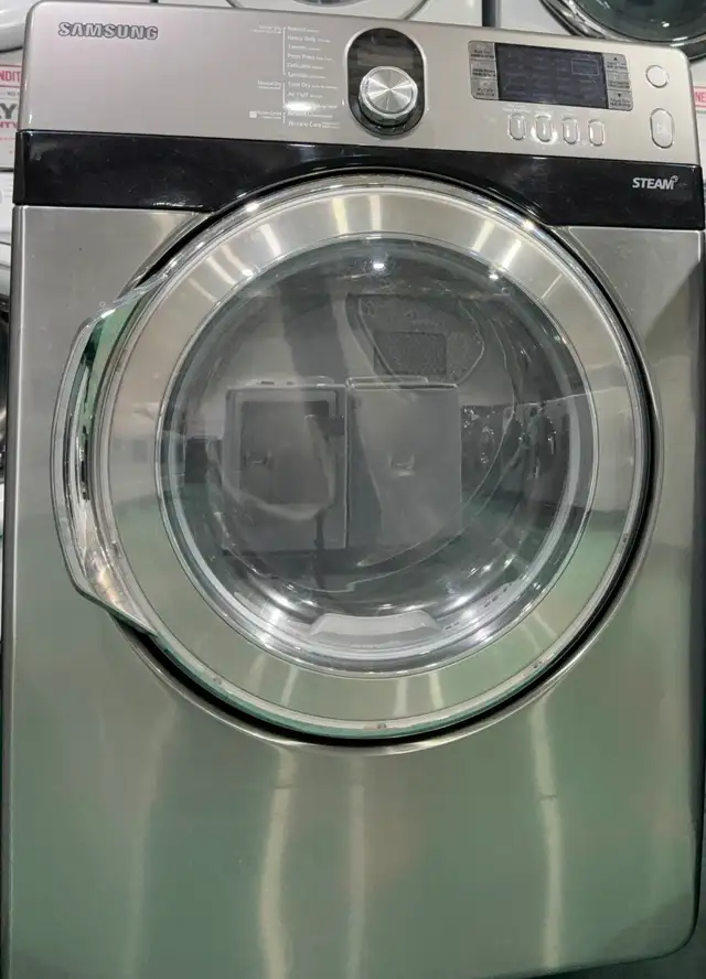 Reconditioned Samsung Stainless Dryer with delivery (D7225)