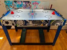 Table de hockey sur coussin d'air