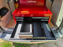 Craftsman 12 Drawers Tool Chest Full Depth Toolbox  W New Liners - Photo 5