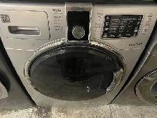 Laveuse sécheuse frontales grises perle Kenmore (remis à neuf) - Photo 2