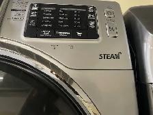 Laveuse sécheuse frontales grises perle Kenmore (remis à neuf) - Photo 6