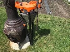RIDGID No. 450 Tristand Pipe Vise w/ Chain Vise - Photo 4