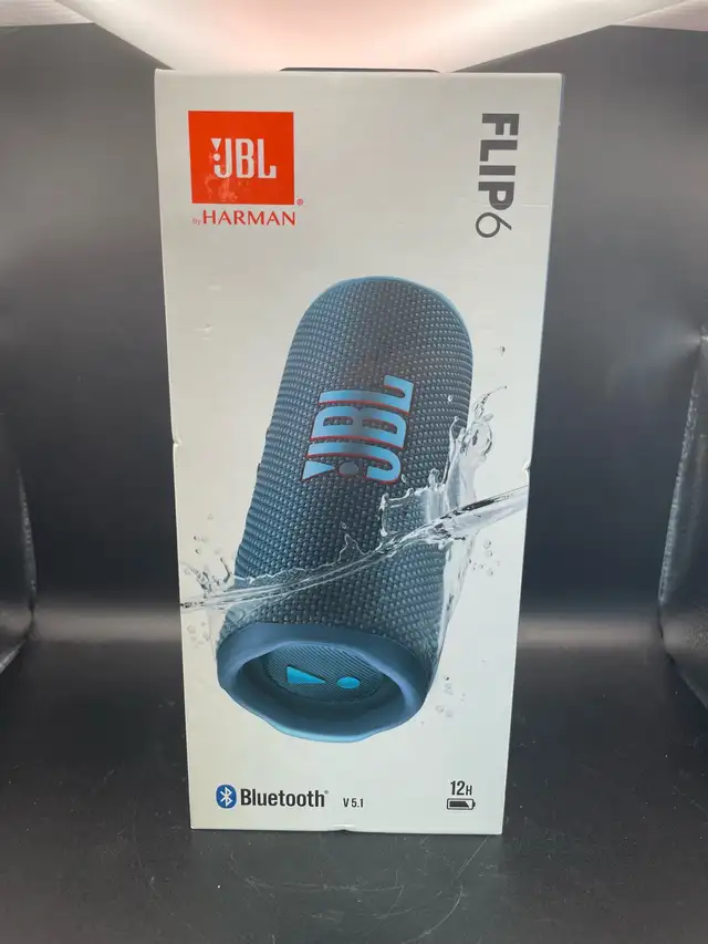 JBL FLIP 6 SPEAKER IN BOX