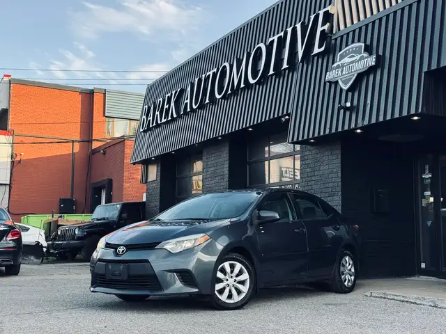 2014 Toyota Corolla 4dr Sdn LE