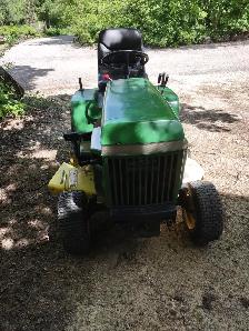 John Deere 322 with Mower and 3 point hitch