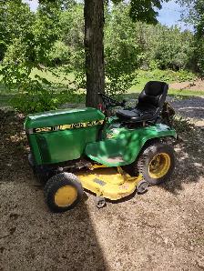 John Deere 322 with Mower and 3 point hitch - Photo 3