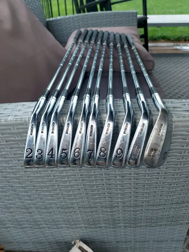 Palmer Forged right-handed irons (2 - SW)