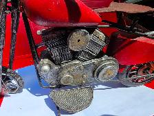 Harley Davidson Collectable Motorcycle Display Older Style Bike1 - Photo 3