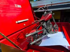 Harley Davidson Collectable Motorcycle Display Older Style Bike1 - Photo 6