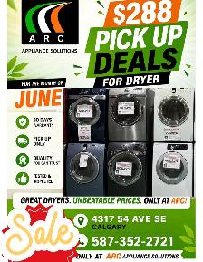 DRYER PICK UP DEAL FOR THE MONTH OF JUNE $285-$288 ONLY - Photo 3