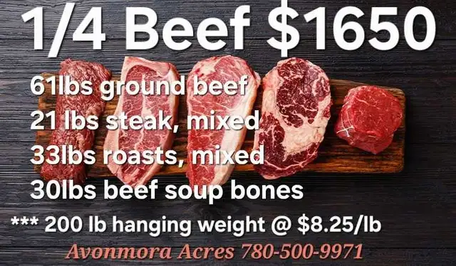 1/4 Beef