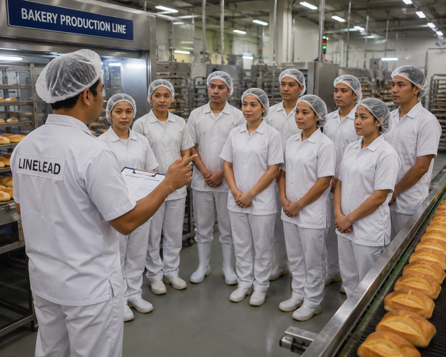 Bakery WorkersMUST HAVE2 Years FOOD Management Experience