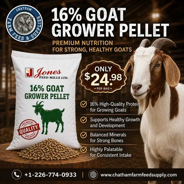Organic Goat Pellet Feed