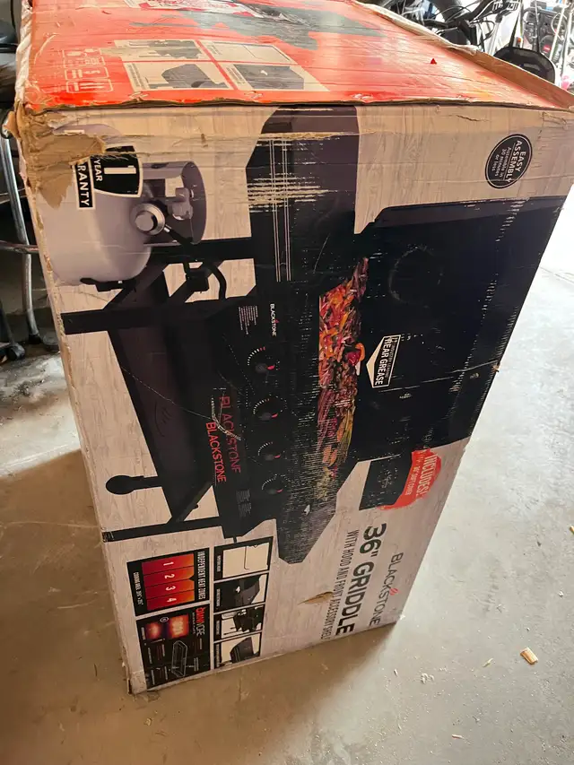 New 36" Blackstone Griddle