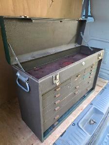 Kennedy 3 Bay 11 Drawers Professional Machinist Top Tool Chest 1