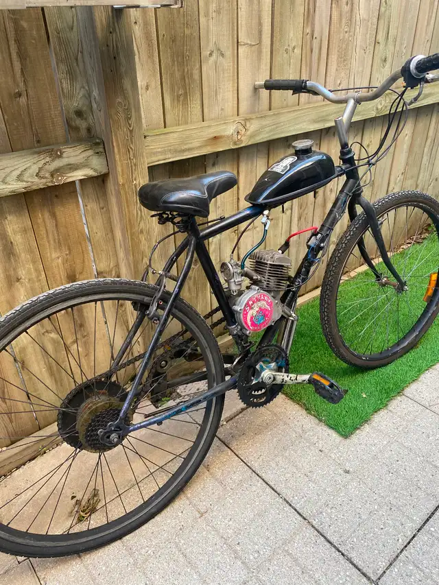 Motorized Gas bike