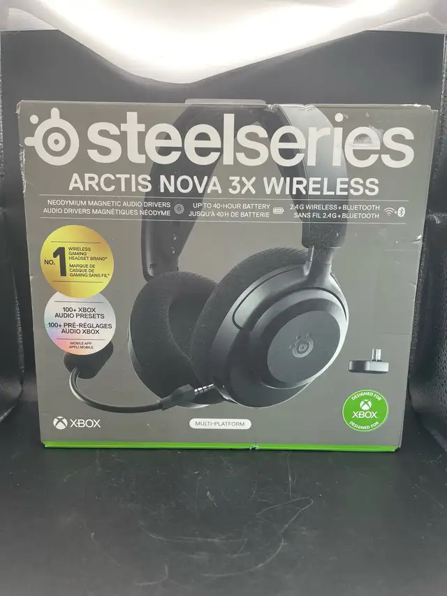 NEW STEELSERIES ARCTIS NOVA 3X WIRELESS HEADSET