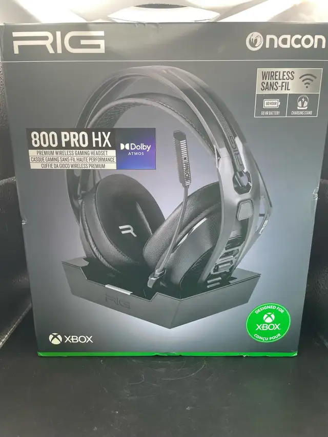 MICROSOFT RIG 800 PRO HX WIRELESS GAMING HEADSET IN BOX