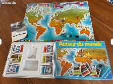 COMPLET / Jeu de société Autour du Monde par Ravensburger 1984 - Photo 3