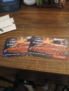 Tony Roma Gift Cards