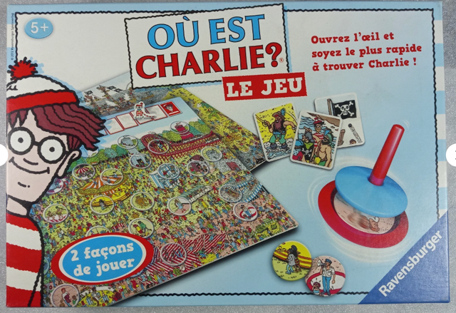 Jeu de Société Où est charlie ? édition française Ravensburger