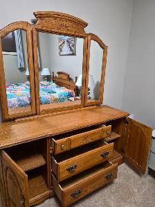 Large Dresser with Mirror
