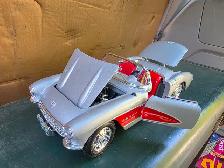 Braccio & Götz 1/18 Chevrolet Corvette 1957 Delphin Motiv Hand - Photo 8