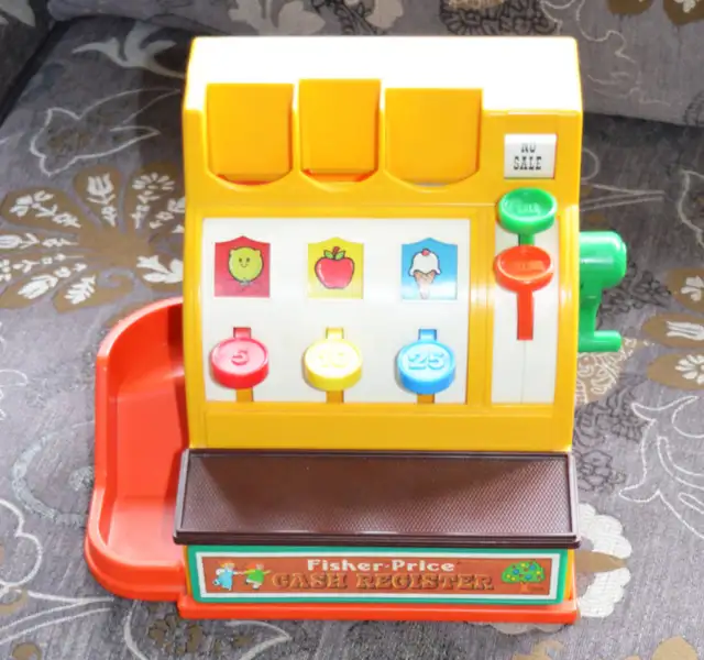 Vintage Fisher Price Cash Register