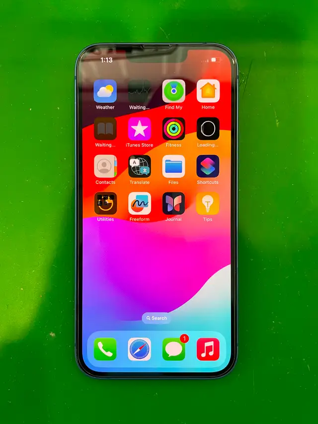 iPhone 13 Pro, 128GB, Unlocked.